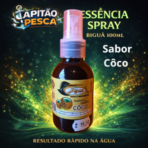 Essência Spray Biguá - Sabor Côco - 100ml